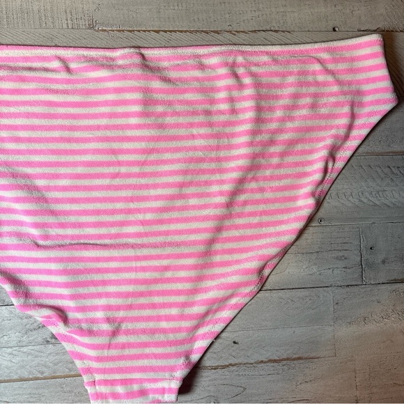 Old Navy Pink Low Rise Terry Classic Bikini Bottoms NWT Size 4X - Picture 9 of 13